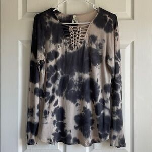 Mudd Gray Tie Dye Shirt